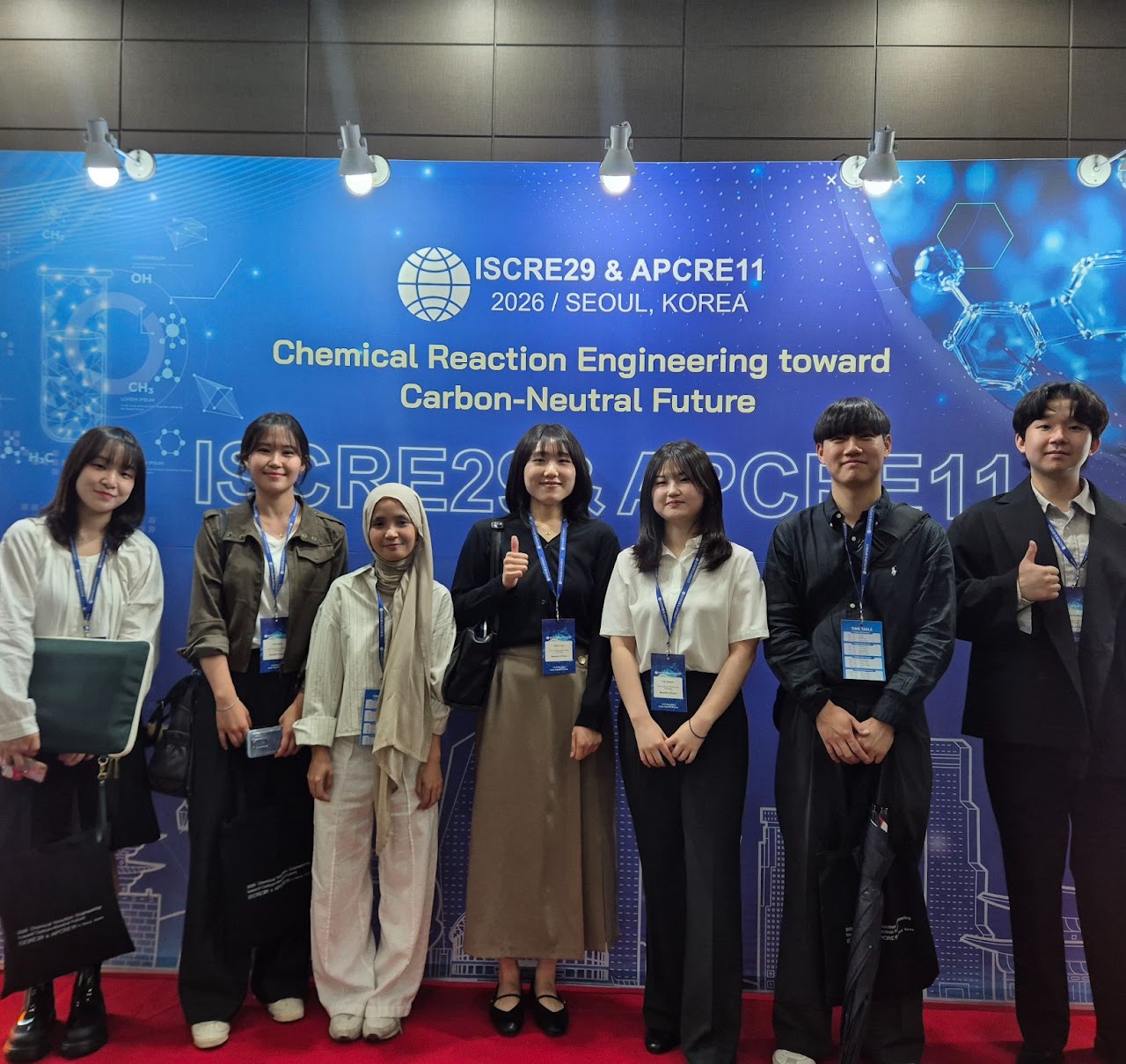 Lab members at the ISCRE29 & APCRE11 conference